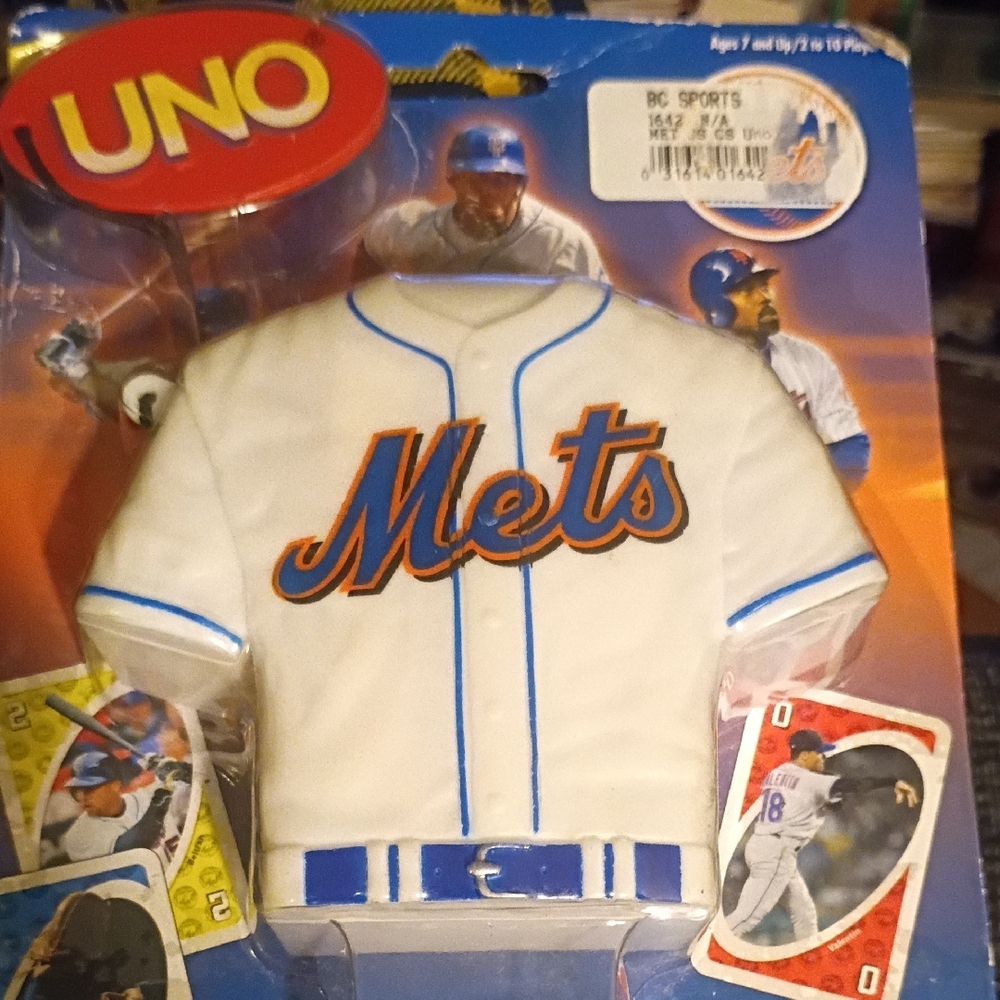 UNO Special Edition New York Mets Card Game Brand New In Original Package 112 Ca